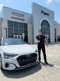 Congratulations to David Ramos on purchasing a 2024 Audi